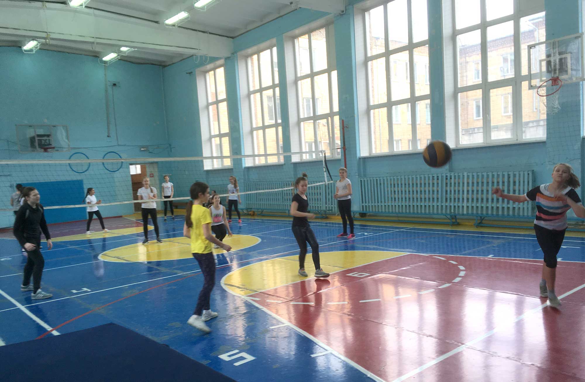 Пионербол рисунок
